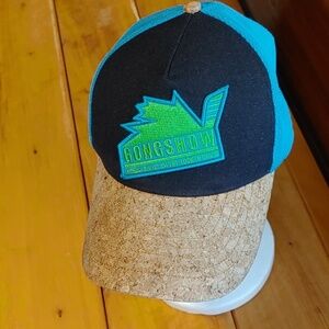 GONG SHOW EMBROIDERED CORK BASEBALL CAP/TRUCKERS CAP UNISEX
